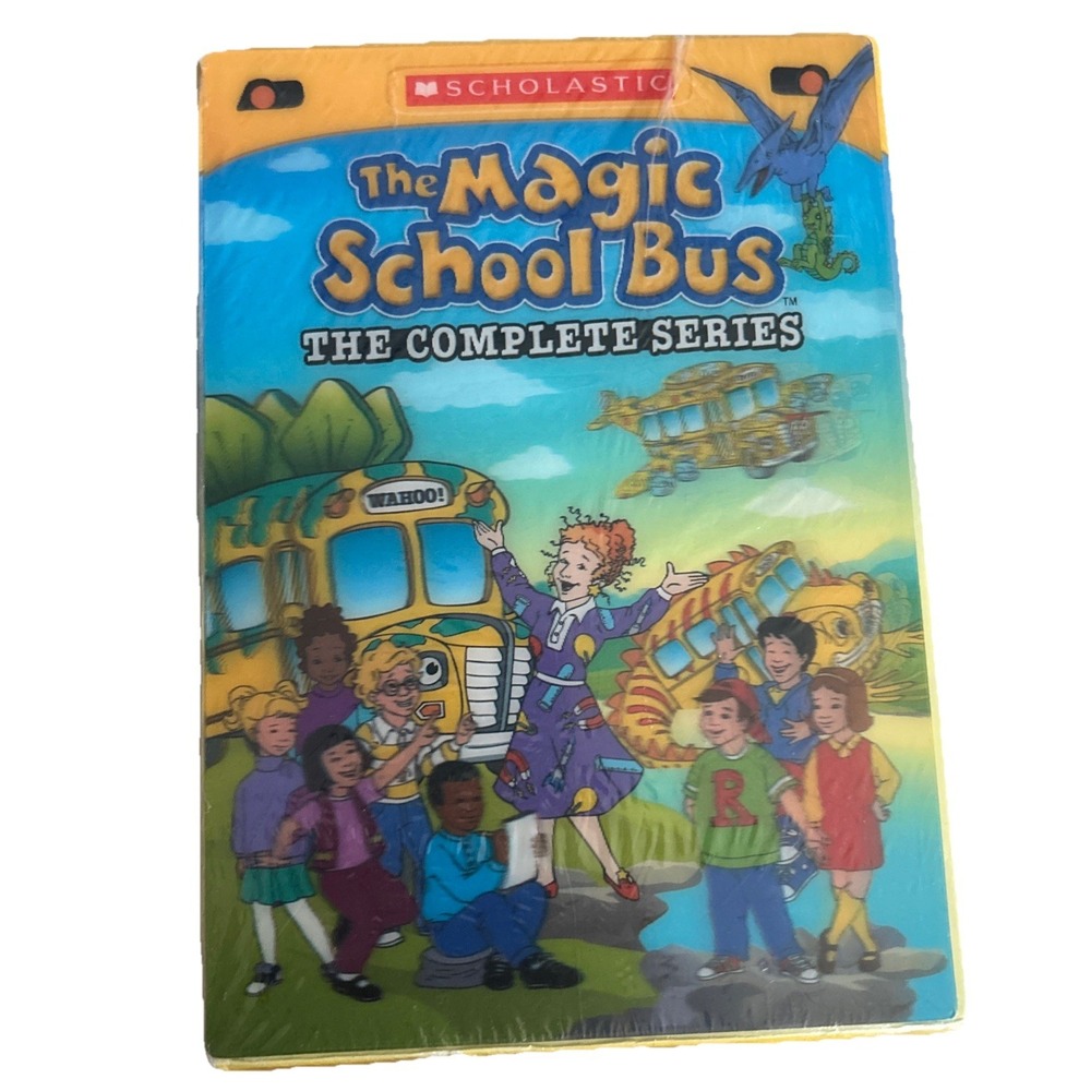 Scholastic's THE MAGIC SCHOOL BUS: THE COMPLETE SERIES 8-DVD Boxed Set - MINT!
